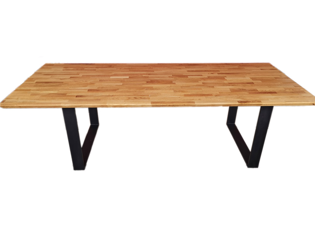 Jedilna miza hrast - fingerjoint - slika 2
