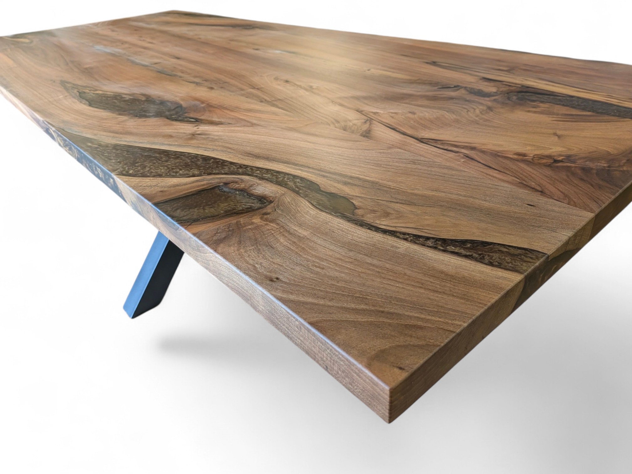 Jedilna miza OREH BRONZA EPOKSI 240 × 100 cm - slika 3